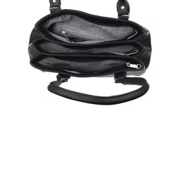 HIDLE BERG Structured Shoulder Bag with Quilted image 5