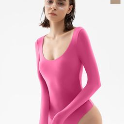 TRENDY ERA Pack Of 2 Round Neck Bodysuit-image-82