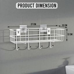 RUBOXA White Set of 2 Regular Multi-Utility Organisers image 3