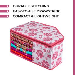 Kuber Industries Pink Set of 3 Regular Multi-Utility Organisers image 2