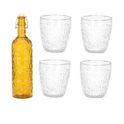 SOMIL Yellow Glass Airtight Can Bottle-image-15