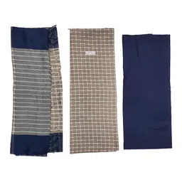 Vrinde Unstitched Checkered Woolen Dress Material-picture-32
