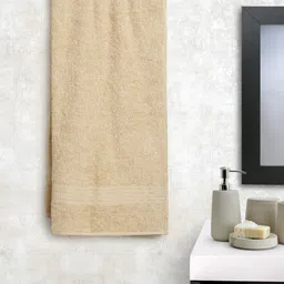 BOMBAY DYEING Beige 1 Pcs Cotton 450 GSM Bath Towel-image-20