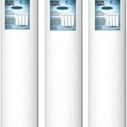 Dotted 10 Inch High Density Spun Filter (105 Grams) Pack of 3 Solid Filter Cartridge-image-9