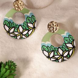 Priyaasi Floral Drop Earrings-picture-30