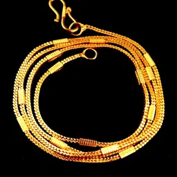 Nawab Collection Unisex Gold Necklace and Chains-image-86