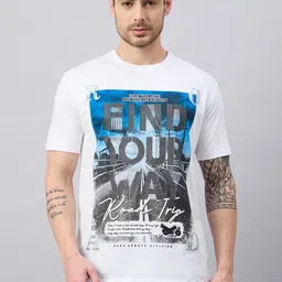 Duke Men Printed Slim Fit T-shirt-picture-11