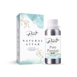 THE RUPAWAT Perfumery House Pure Passion Natural Alcohol Free Attar - 50 ml-image-81