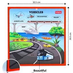 Babyhug 7 in 1 Jigsaw Puzzle - Multicolor image 3