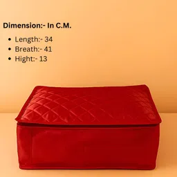 Fessist Maroon Set of 4 Regular Drawer Organiser Organisers image 5