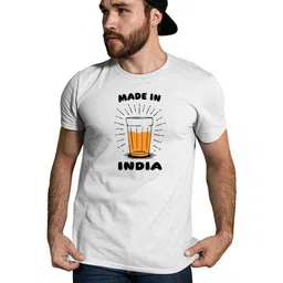 Tantra Men Graphic Printed Round Neck Cotton T-shirt-image-77
