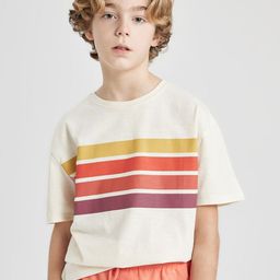 DeFacto Boys Striped Round Neck Cotton T-shirt-image-72