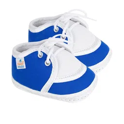 NESKA MODA Kids-Unisex White Cotton Booties-picture-44