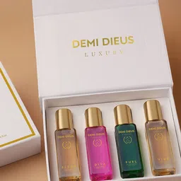 DEMI DIEUS Set Of 4 Fleur Vibe Fuel Diva Long Lasting Eau De Parfum - 20 ml Each-31