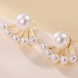 Celestria Artificial Beaded Contemporary Korean Studs-89