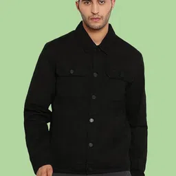 KLIZEN Men Denim Jacket with Embroidered-10