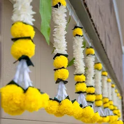 Nutts White 6 Pieces Hanging Artificial Flower-image-59