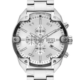 DIESEL Men Dial & Stainless Steel Straps Analogue Watch DZ4677-28
