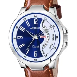 Abrexo Men Analogue Watches Abx2916-Blue Brown Day & Date Watch-picture-27