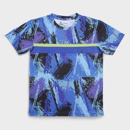 UMILDO Boys Graphic Printed Round Neck T-Shirt-image-58