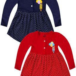 KidzzCart Floral Print Fit & Flare Dress-image-60