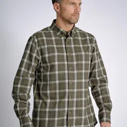 SOLOGNAC By Decathlon Chekered Cotton  Casual Shirt-image-59