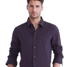 RARE RABBIT Men Comfort Spread Collar Solid Cotton Casual Shirt-image-96