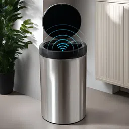 The Better Home Automatic Motion Sensor Stainless Steel Dustbin With Lid  30l-3