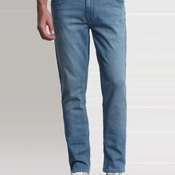 Mufti Men Whiskers and Chevrons Skinny Fit Mid-Rise Light Fade Jeans-picture-23