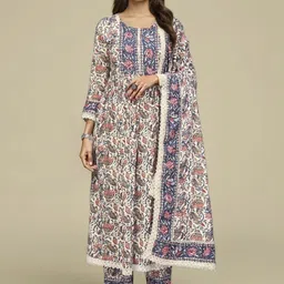 SZN Women Blue Kurta Sets-picture-42