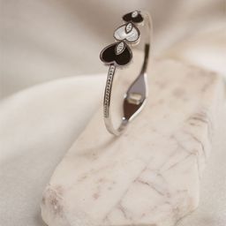 ARTKLIM Women Silver-Plated Bangle-Style Bracelet-12