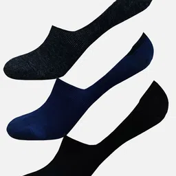 StyFun Men Pack Of 3 Anti-Slip Cotton Shoe Liners Socks-82