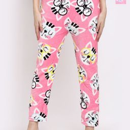 ETC Pack Of 2 Printed Slim Fit Lounge Pants-picture-6