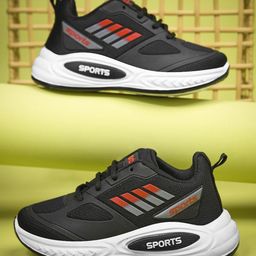 Crazyly Boys Mesh Running Shoes-picture-21