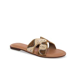 Anouk Women Embellished Party Open Toe Flats-picture-51