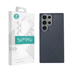 SPRIG Solid Samsung Galaxy S23 Ultra 5G Translucent Back Case-52