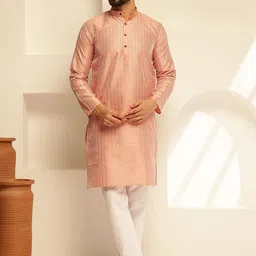 SOJANYA Men Embroidered Kurta-image-84