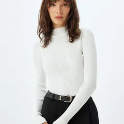 Koton Women Striped Pullover-image-79