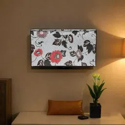 CoverCraft TV Cover for 43 Inch LED/LCD TV with Zip Enclosure | Dust & Water Proof for 43 inch Thomson, KODAK, Sony, Samsang, Mi Led TV Cover All Brand Model- NEW-43 INCH-TV-COVER-WHITE-image-91