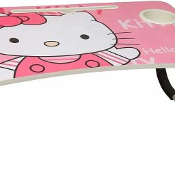 MULTIPURPOSE FOLDABLE WITH CUP HOLDER , STUDY & LAPTOP TABLE Wood Portable Laptop Table-image-65
