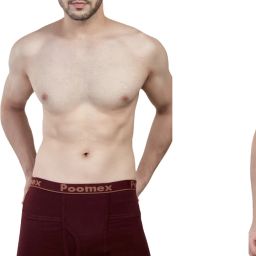 poomex Pack of 3 Solid Men Trunk image 3
