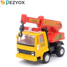 Centy Crane Plastic Pull Back Vehicle Toys Model for Kids-3