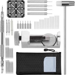 24 in 1 Watch Repair Kit for Wrist Watch Professional Watch Repair Kit Standard Screwdriver-image-18