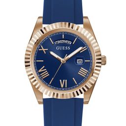 GUESS Men Blue Dial & Blue Straps Analogue Watch GW0335G2-22