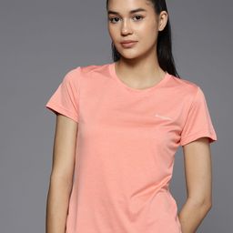 Columbia Women Solid Slim Fit T-shirt-image-25