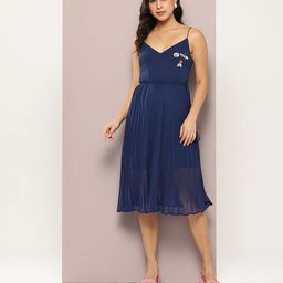 aaliya Georgette A-Line Dress-image-18