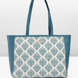Caprese Ethnic Motifs Printed Structured Shoulder Bag-9