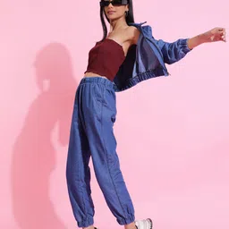 Belliskey Cotton Denim Jacket With Joggers-picture-34