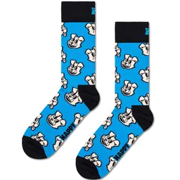 Happy Socks Unisex Patterned Cotton Calf-Length Socks-image-70