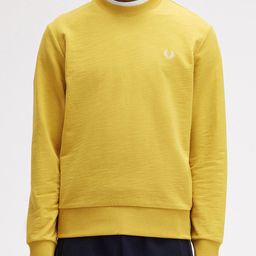 Fred Perry Men Solid Round Neck Pure Cotton Sweatshirt-picture-52